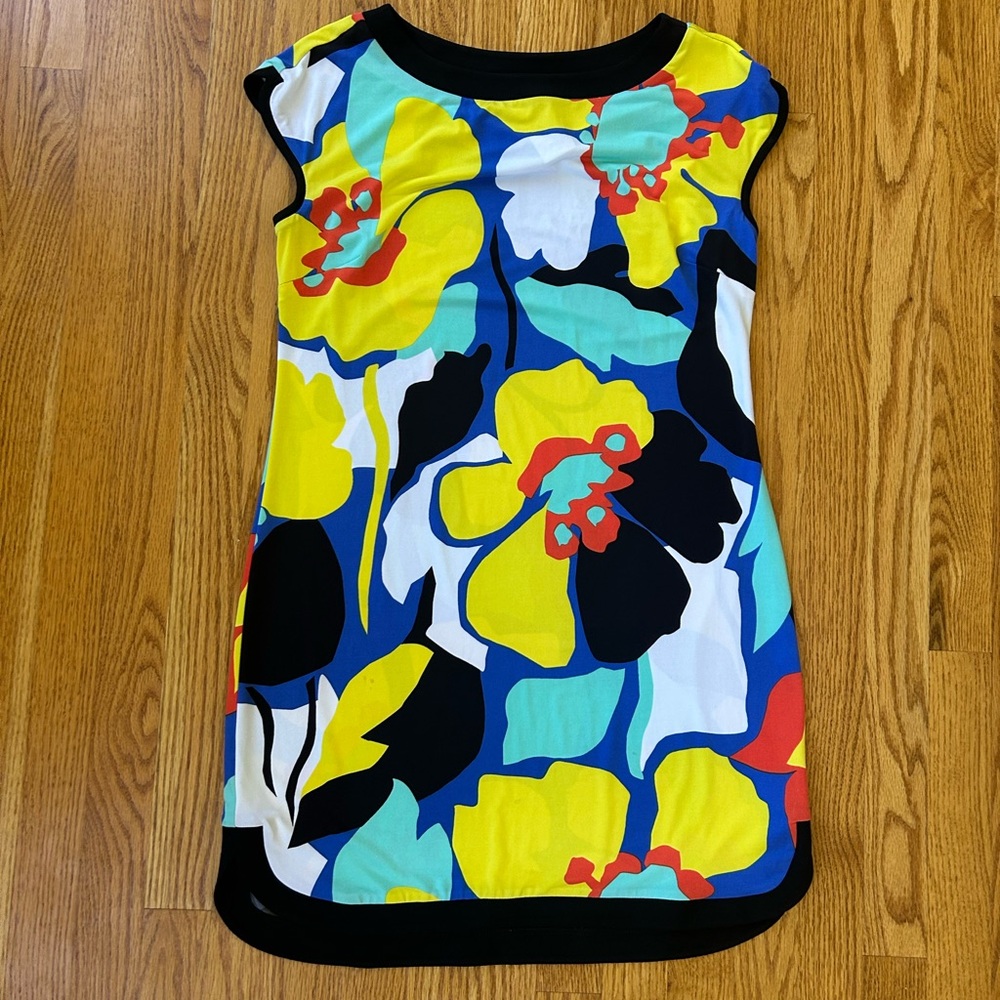 Laundry by Design Colorful Floral Mini Dress